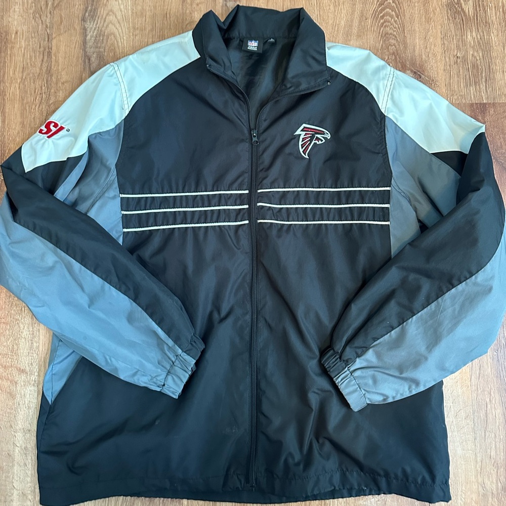 Vintage Atlanta Falcons Reebok Jacket Windbreaker NFL size Large